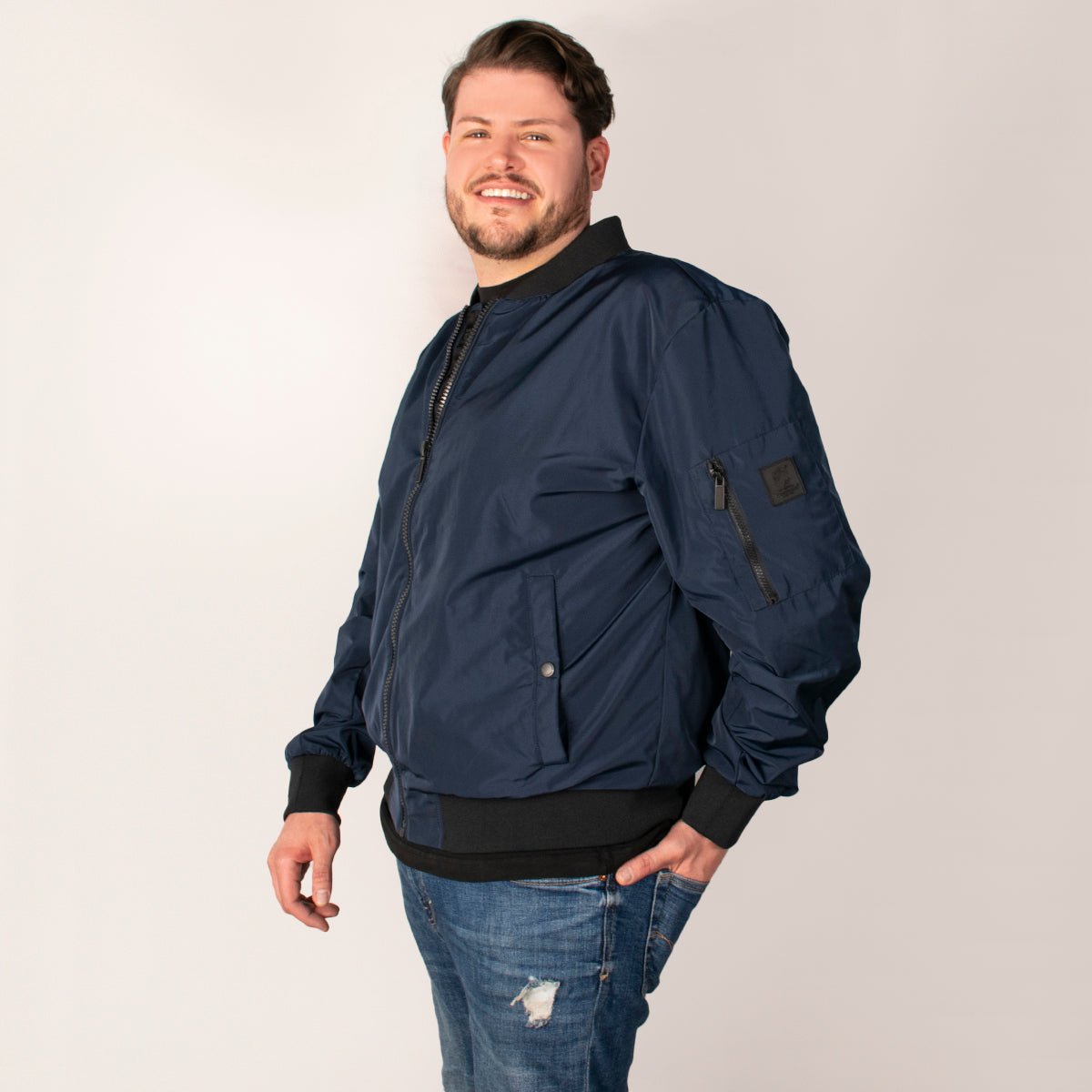 Foto 3 | Chamarra Greenlander Bomber Acolchadatallas Extras Para Hombre