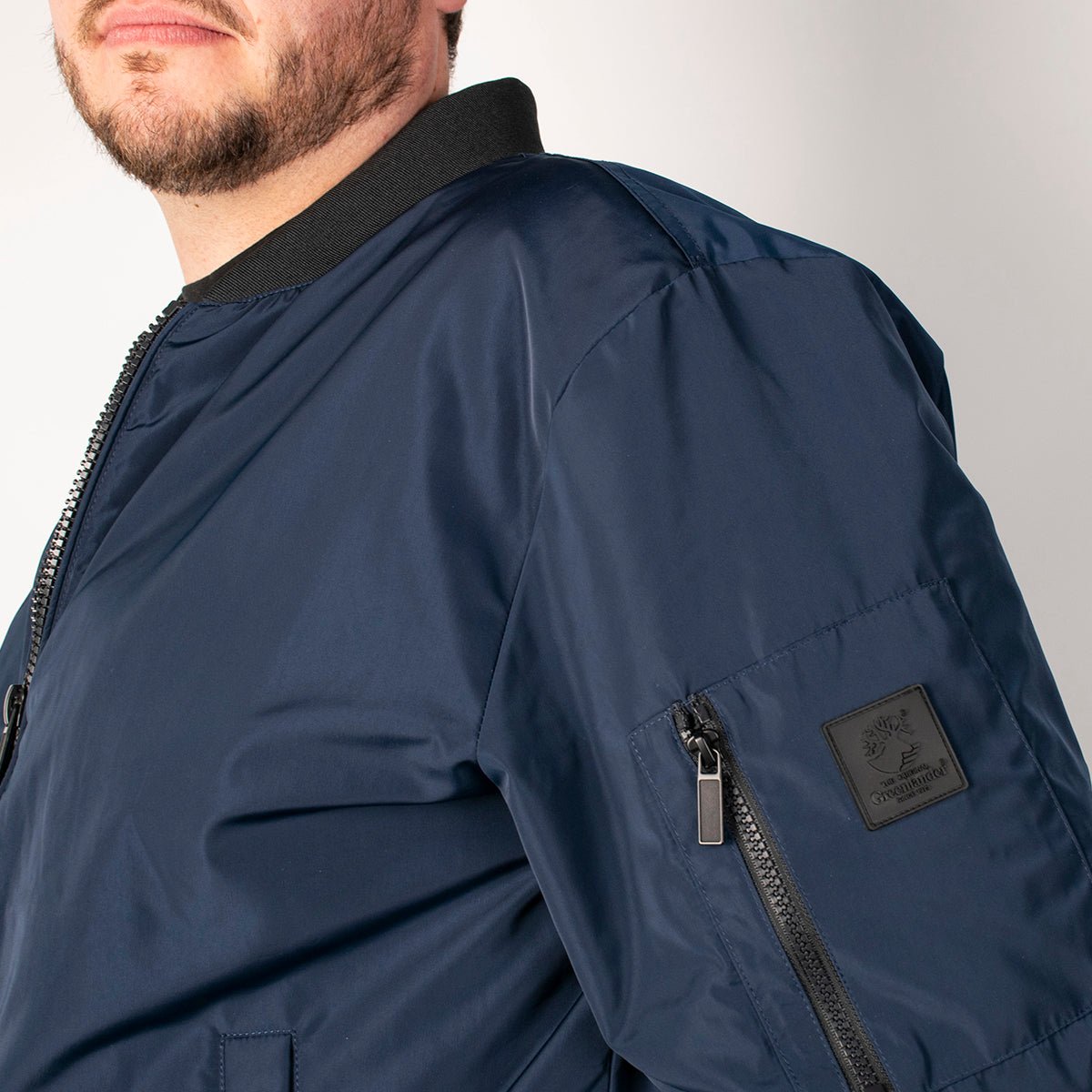 Foto 6 pulgar | Chamarra Greenlander Bomber Acolchadatallas Extras Para Hombre