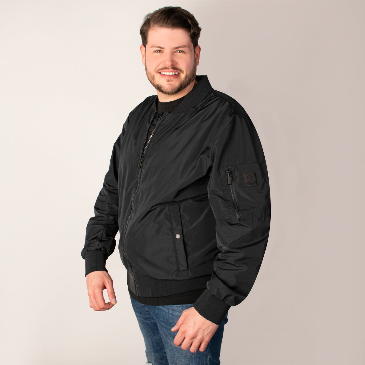 Foto 4 pulgar | Chamarra Greenlander Bomber Acolchadatallas Extras Para Hombre