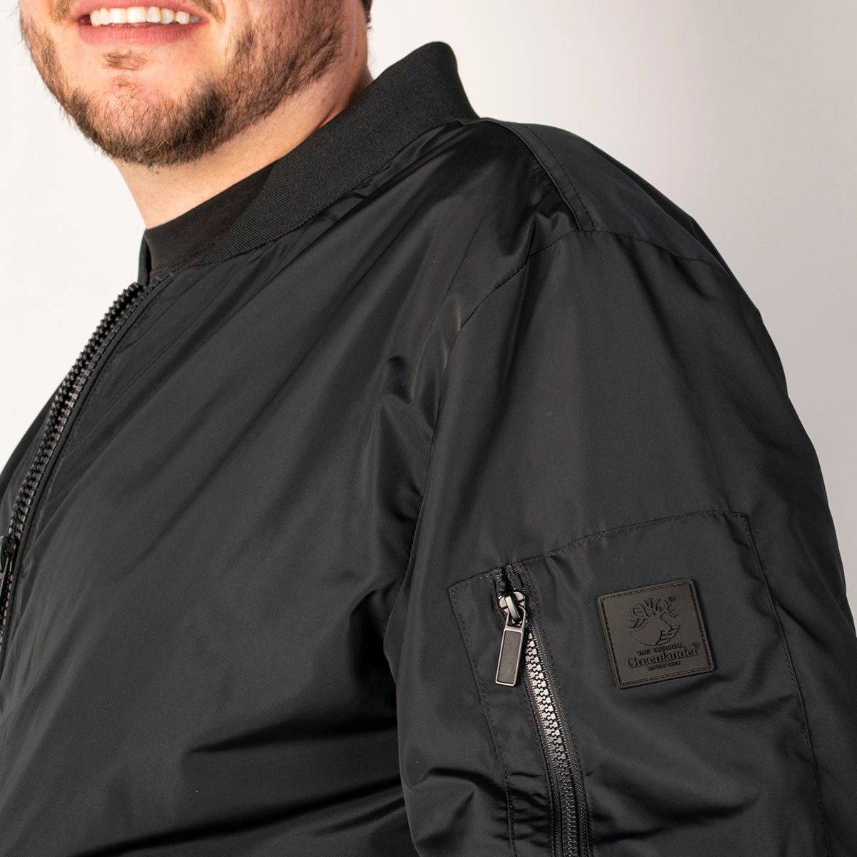 Foto 6 pulgar | Chamarra Greenlander Bomber Acolchadatallas Extras Para Hombre