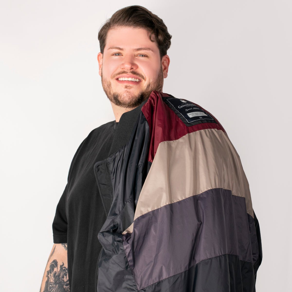 Foto 7 pulgar | Chamarra Greenlander Bomber Acolchadatallas Extras Para Hombre