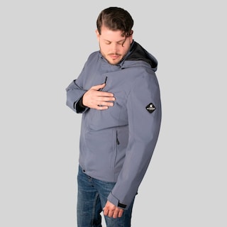 Foto 5 | Chamarra Greenlander Con Capucha Tallas Extra Ligera Para Hombre