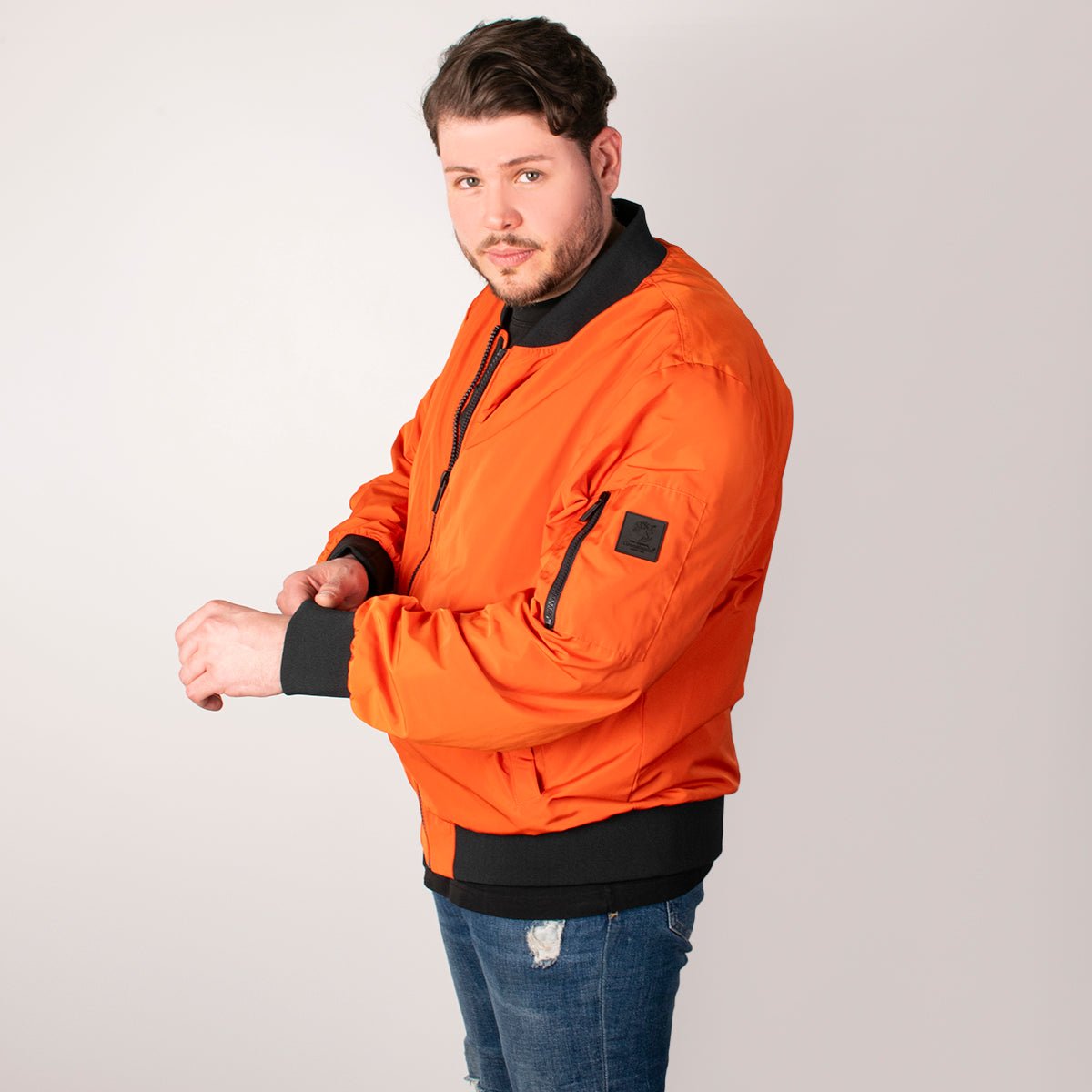 Foto 4 pulgar | Chamarra Greenlander Bomber Acolchadatallas Extras Para Hombre
