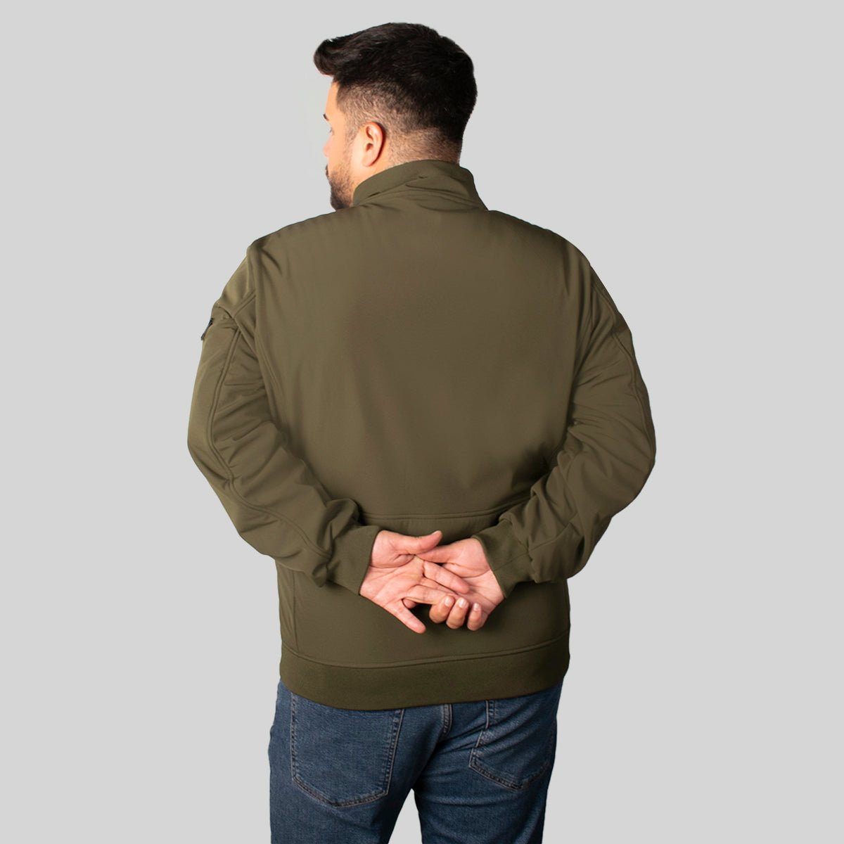 Foto 5 pulgar | Chamarra Greenlander Softshell Con Forro Polar Tallas Extra Para Hombre