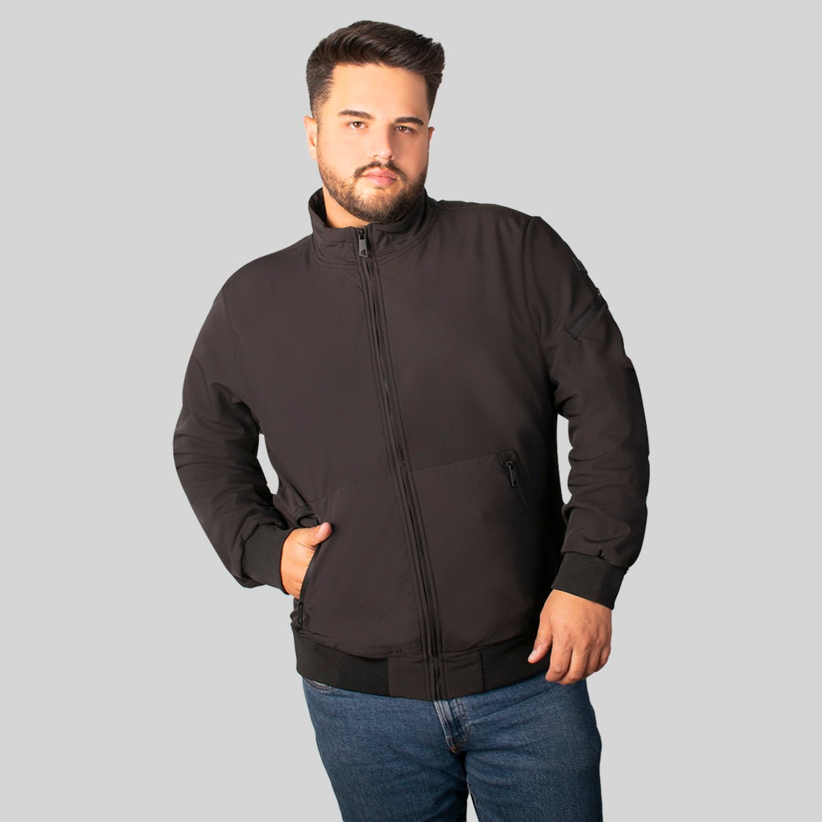 Chamarra Greenlander Softshell Con Forro Polar Tallas Extra Para Hombre