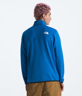 Foto 3 | Chaqueta The North Face Crest Con Cierre Completo Para Hombre Hero Blue/tnf Black - Venta Internacional.