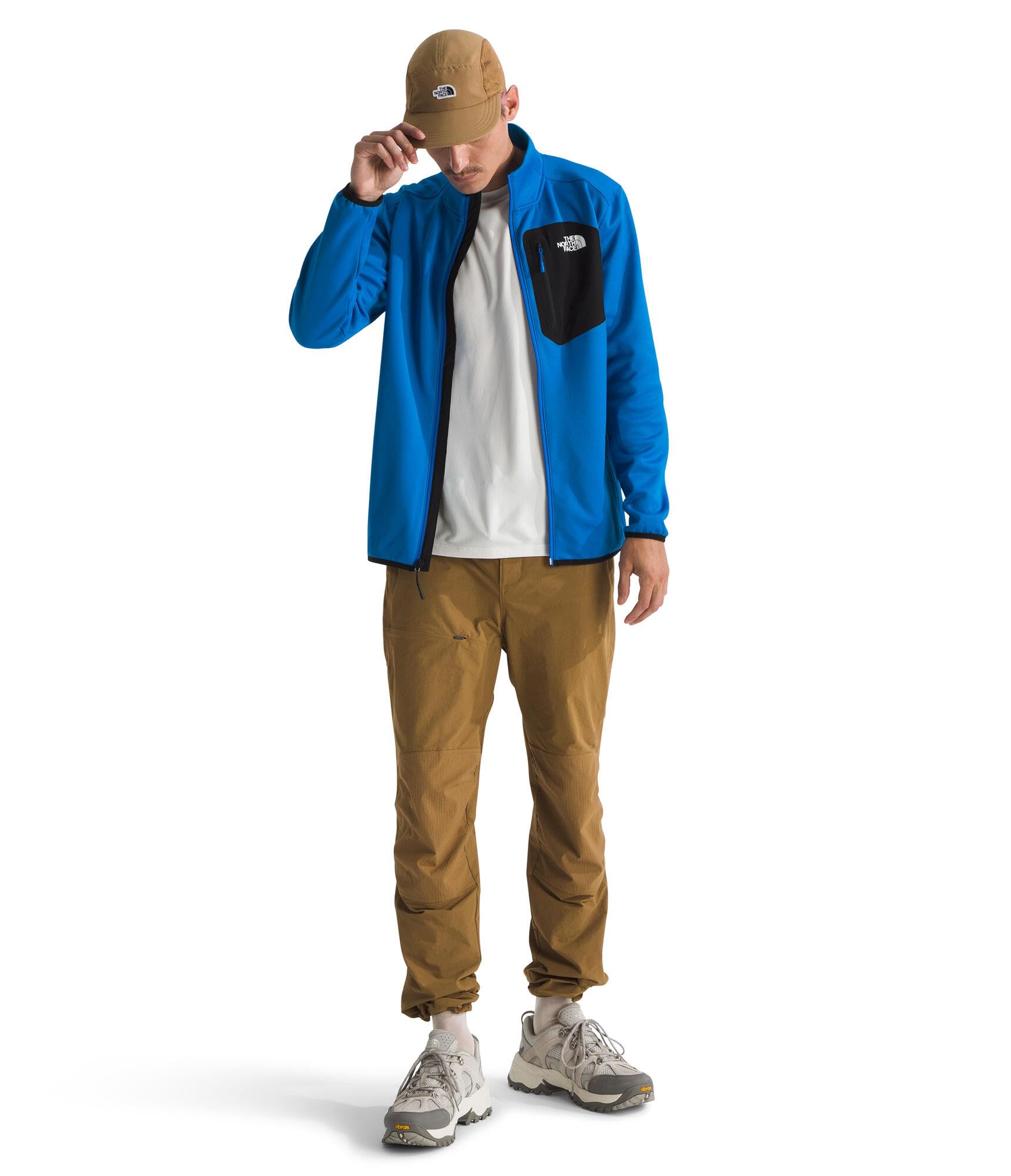 Foto 4 | Chaqueta The North Face Crest Con Cierre Completo Para Hombre Hero Blue/tnf Black - Venta Internacional.