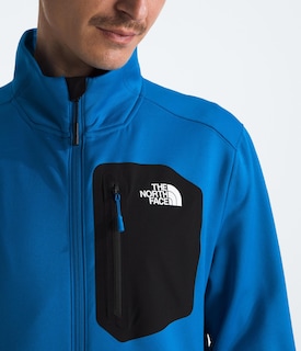 Foto 5 | Chaqueta The North Face Crest Con Cierre Completo Para Hombre Hero Blue/tnf Black - Venta Internacional.