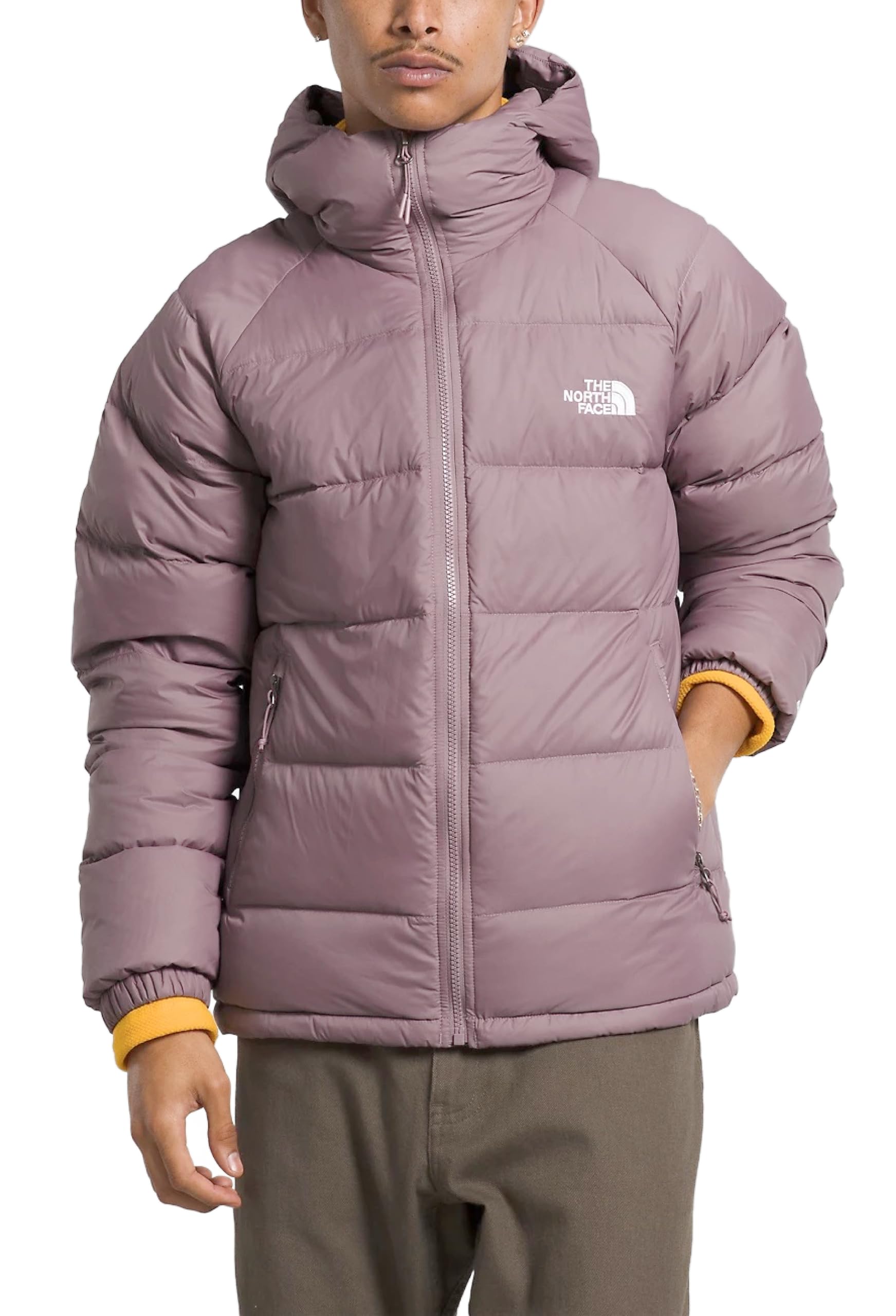 Foto 2 pulgar | Sudadera Con Capucha The North Face Hydrenalite Down Para Hombre, Color Gris Leonado - Venta Internacional.