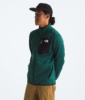 Foto 2 | Chaqueta The North Face Crest Con Cremallera Completa Para Hombre Deep Nori/tnf Black - Venta Internacional.
