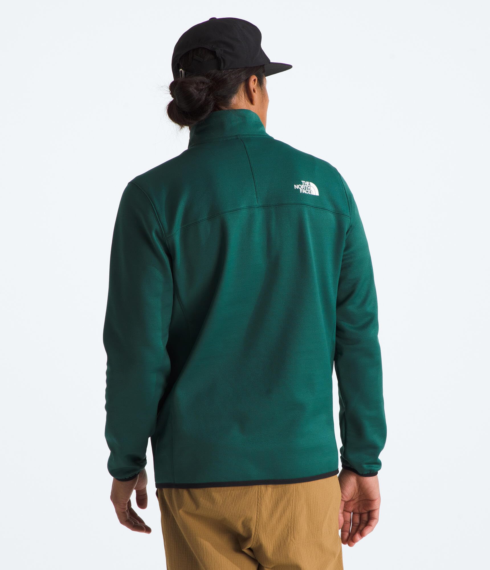 Foto 3 | Chaqueta The North Face Crest Con Cremallera Completa Para Hombre Deep Nori/tnf Black - Venta Internacional.