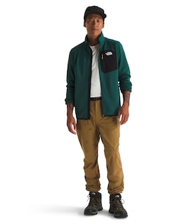 Foto 4 | Chaqueta The North Face Crest Con Cremallera Completa Para Hombre Deep Nori/tnf Black - Venta Internacional.