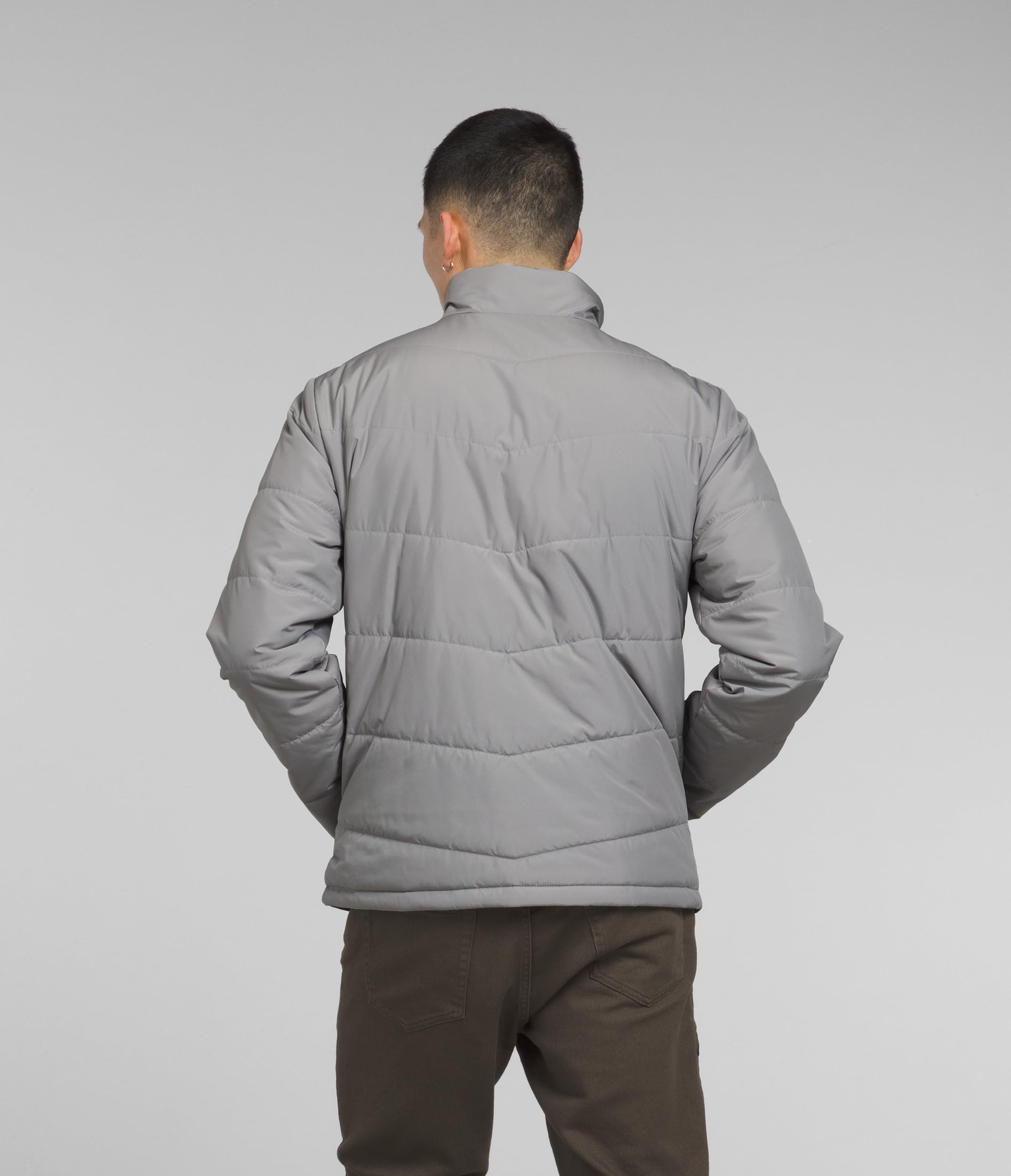 Foto 3 pulgar | Chaqueta The North Face Junction Insulated Para Hombre, Color Gris Xl - Venta Internacional.