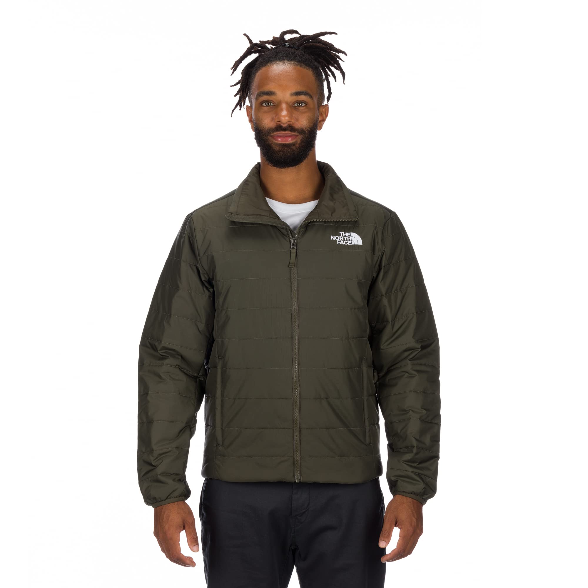 Foto 2 pulgar | Chaqueta Polar The North Face Flare Para Hombre New Taupe Green S - Venta Internacional.