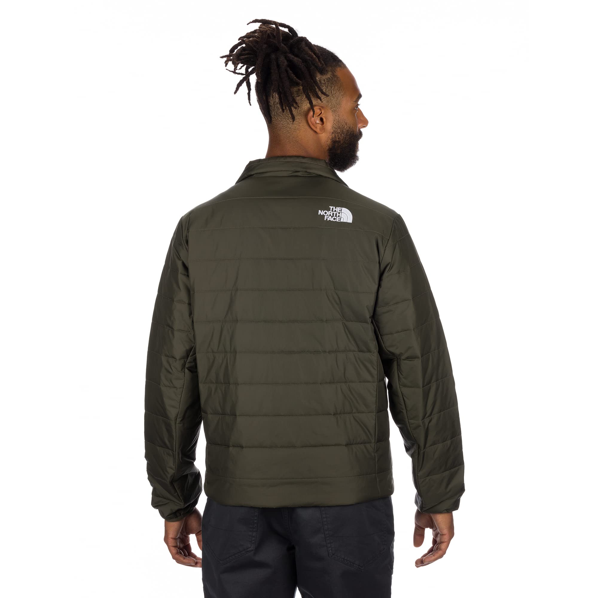 Foto 3 pulgar | Chaqueta Polar The North Face Flare Para Hombre New Taupe Green S - Venta Internacional.