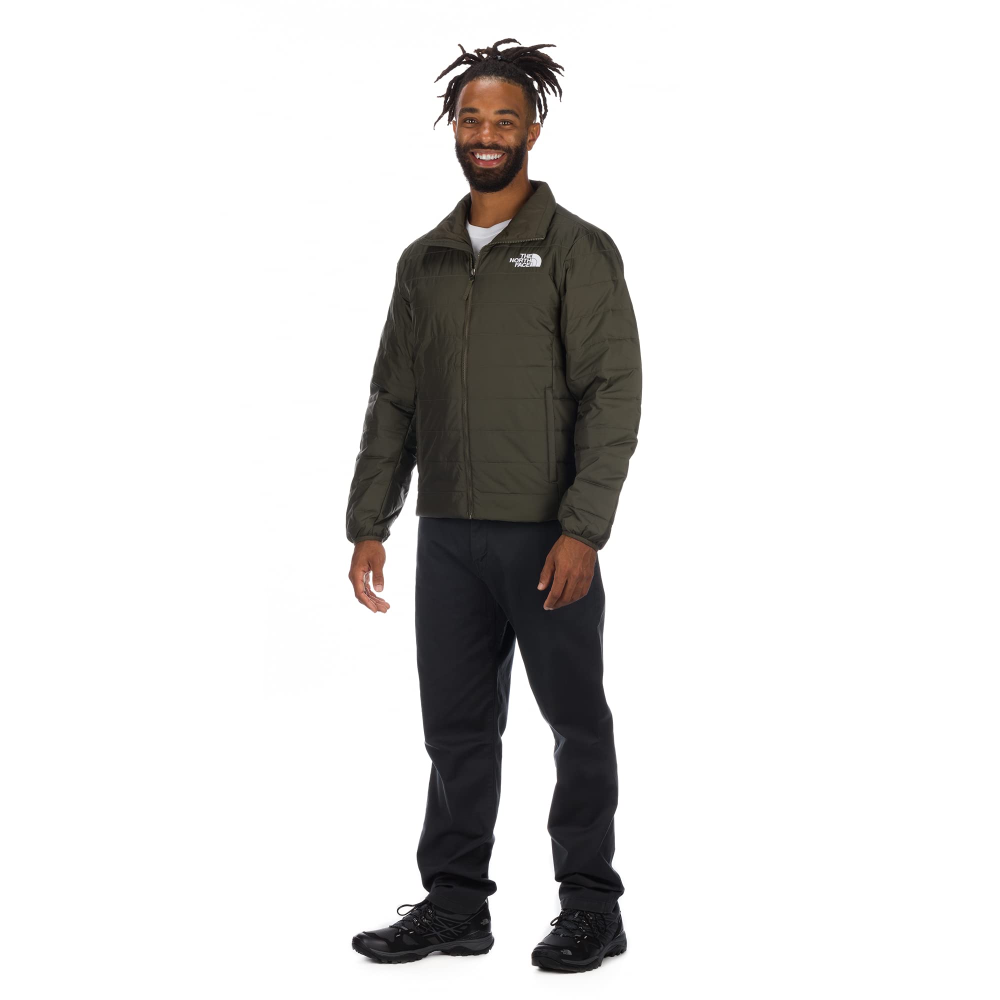 Foto 4 pulgar | Chaqueta Polar The North Face Flare Para Hombre New Taupe Green S - Venta Internacional.