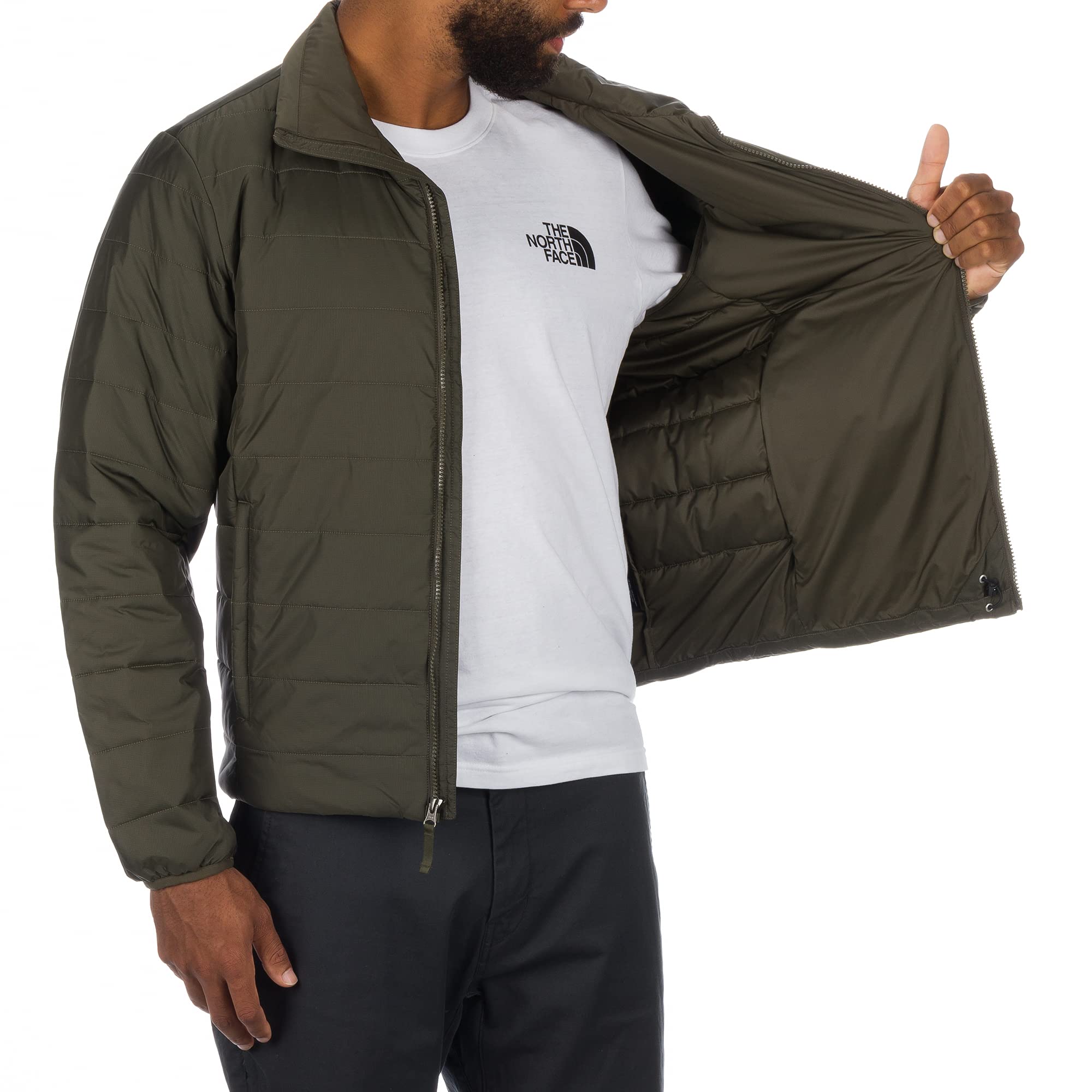 Foto 5 pulgar | Chaqueta Polar The North Face Flare Para Hombre New Taupe Green S - Venta Internacional.