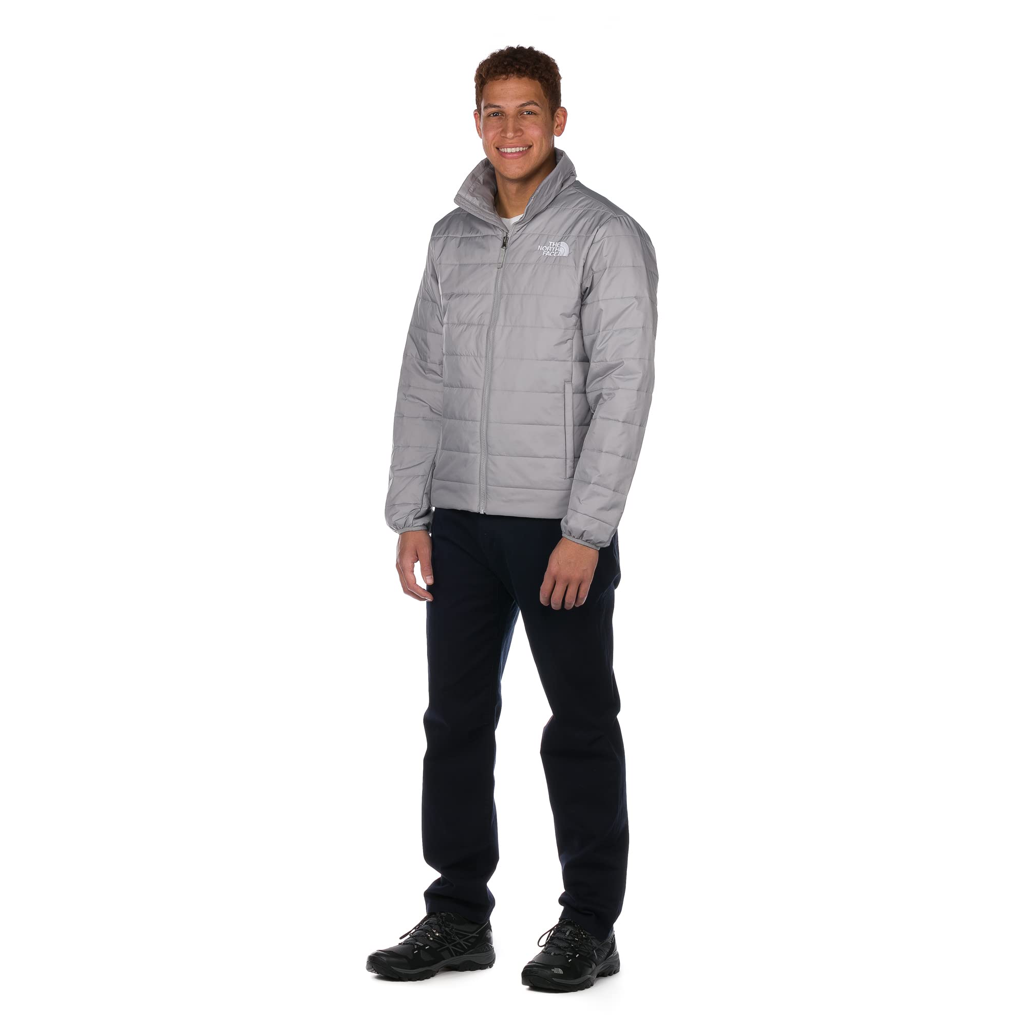 Foto 4 pulgar | Chaqueta The North Face Flare Insulated Para Hombre, Color Gris Meldado - Venta Internacional.