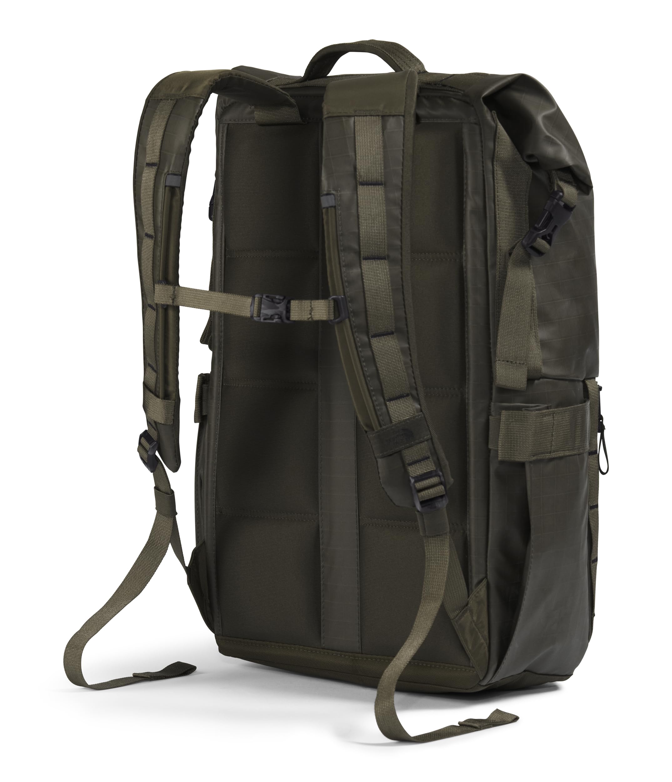 Foto 4 pulgar | Mochila The North Face Base Camp Voyager Roll Top New Taupe Green/tnf Black - Venta Internacional.