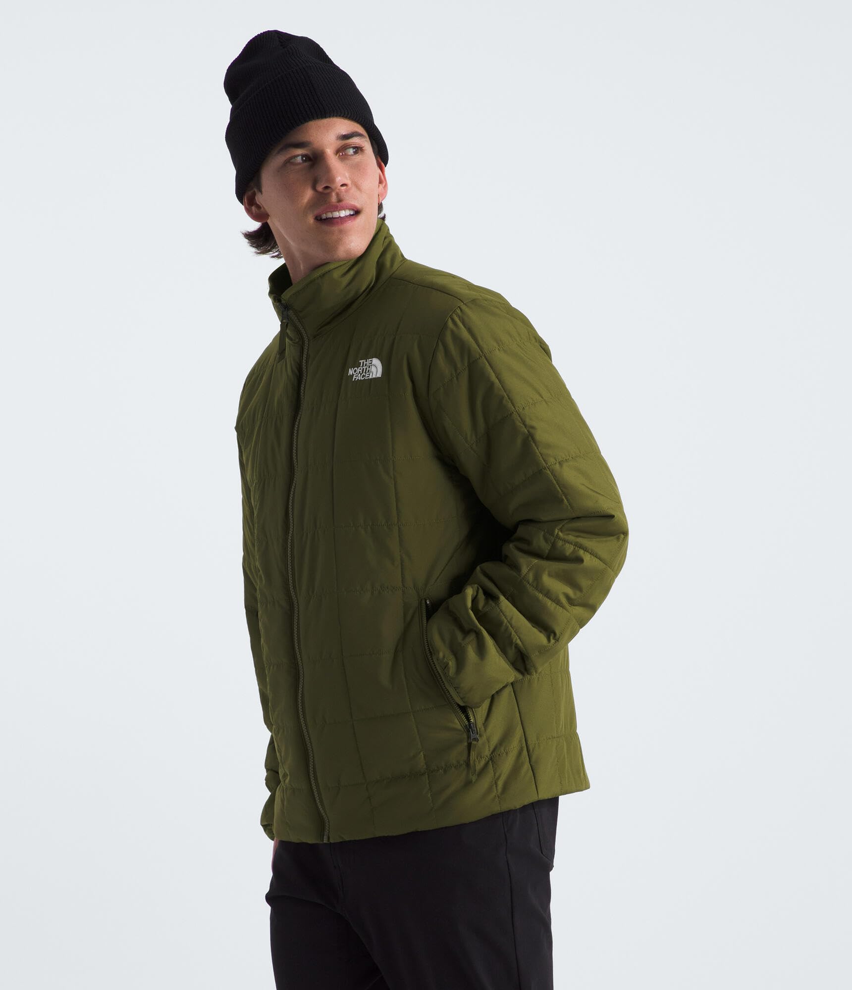 Foto 3 | Chaqueta The North Face Para Hombre Junction Insulated Forest Olive - Venta Internacional.