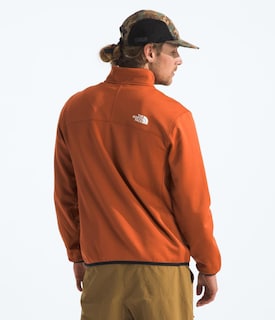 Foto 3 | Chaqueta The North Face Con El Escudo De Hombre Con Cremallera Completa, Color Cobre - Venta Internacional.