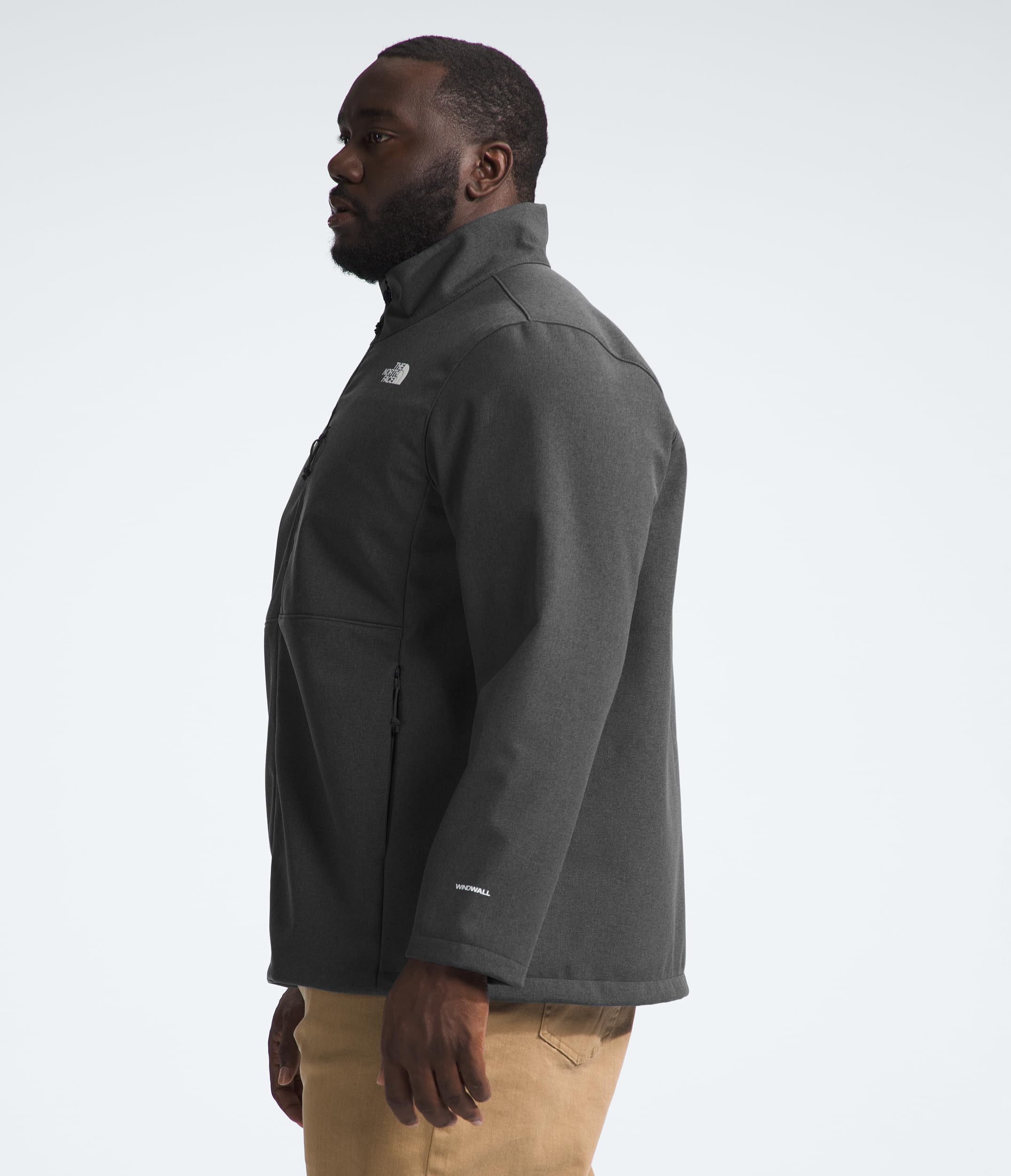 Foto 3 pulgar | Chaqueta The North Face Para Hombre Apex Bionic 3, Resistente Al Viento, Tnf, Color Gris Xxl - Venta Internacional.