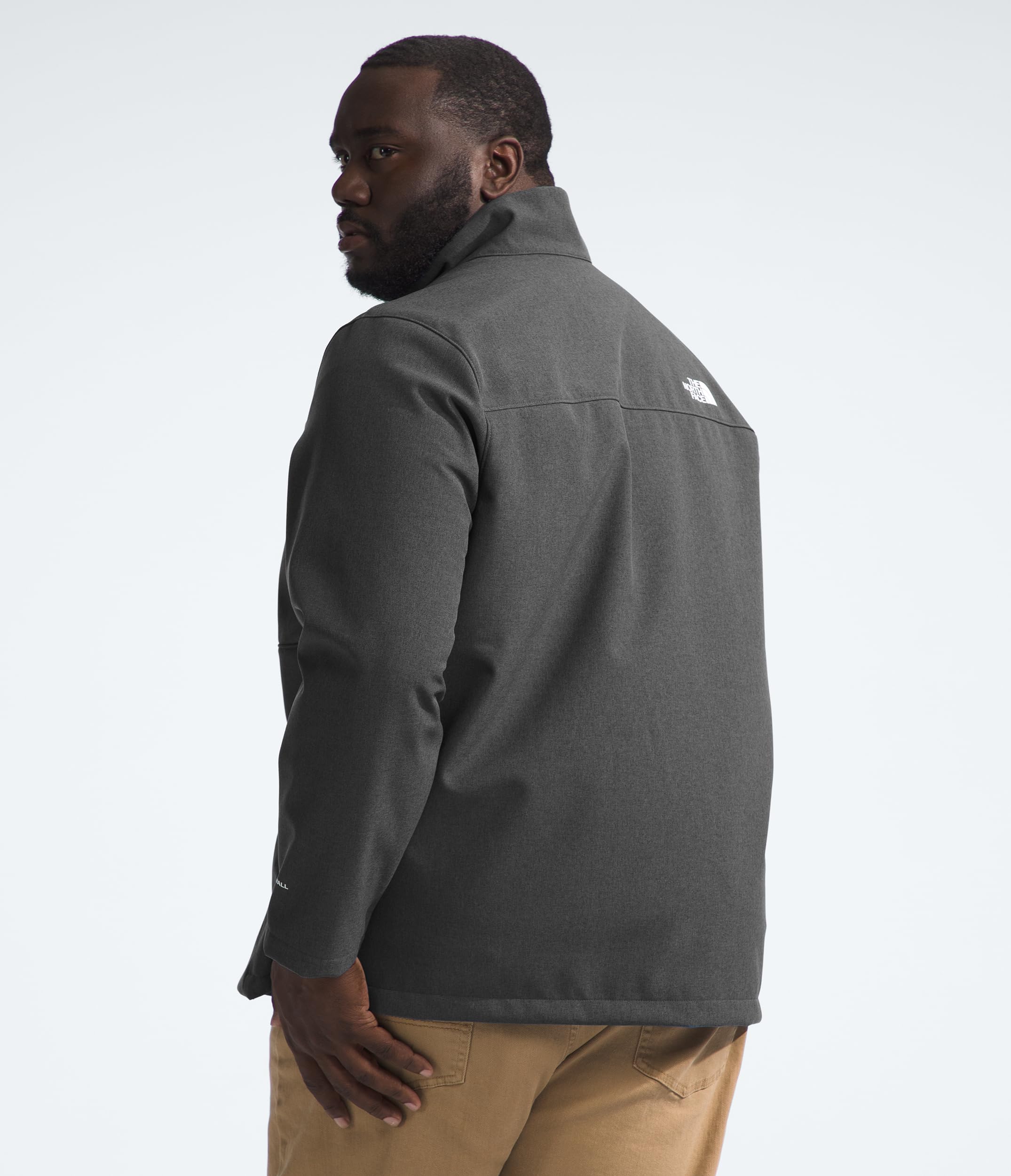 Foto 3 | Chaqueta The North Face Para Hombre Apex Bionic 3, Resistente Al Viento, Tnf, Color Gris Xxl - Venta Internacional.