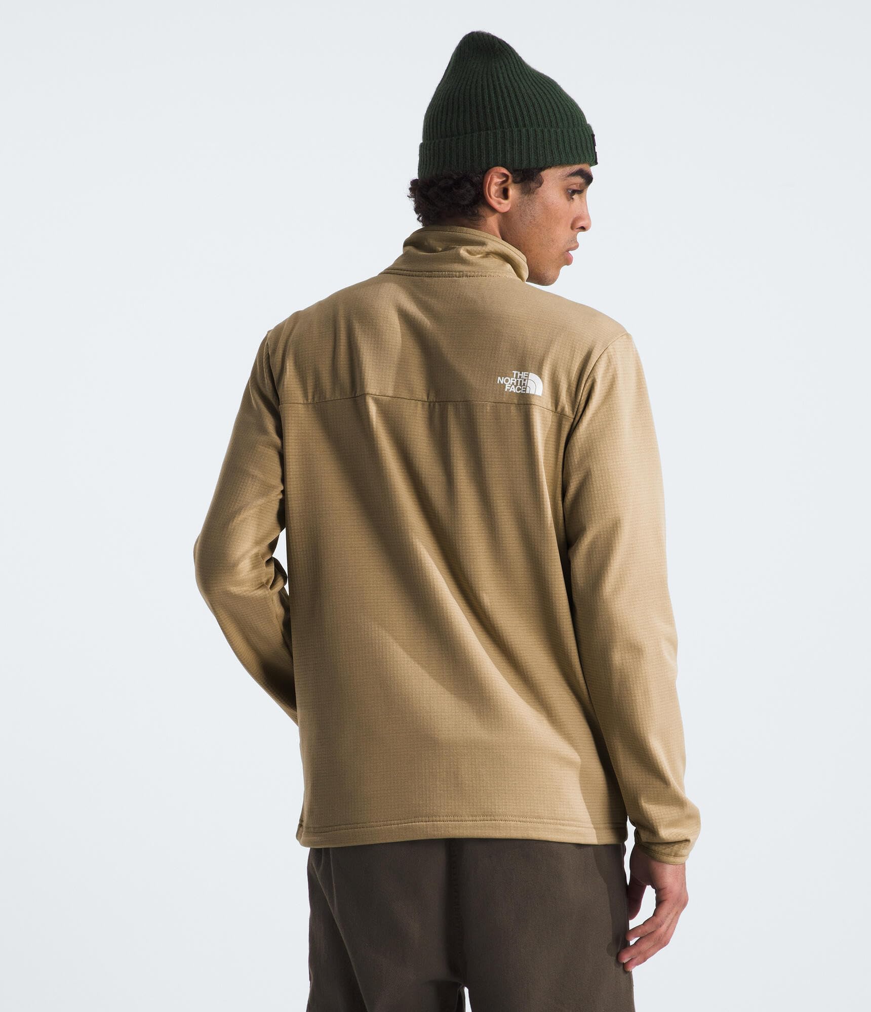 Foto 5 pulgar | Chaqueta The North Face Cedar Trail Grid De Forro Polar Para Hombre, Color Caqui Xxl - Venta Internacional.