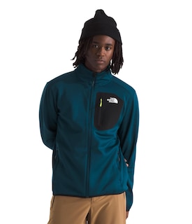 Foto 1 | Chaqueta The North Face Para Hombre Con Cremallera Completa Midnight Petrol - Venta Internacional.