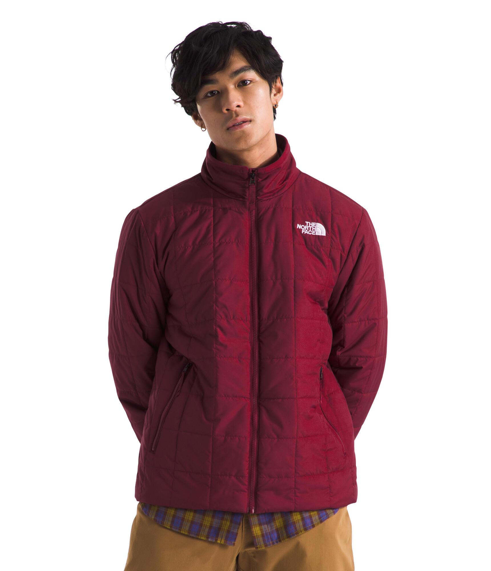 Foto 2 pulgar | Chaqueta The North Face Con Aislamiento Junction Beetroot Para Hombre - Venta Internacional.