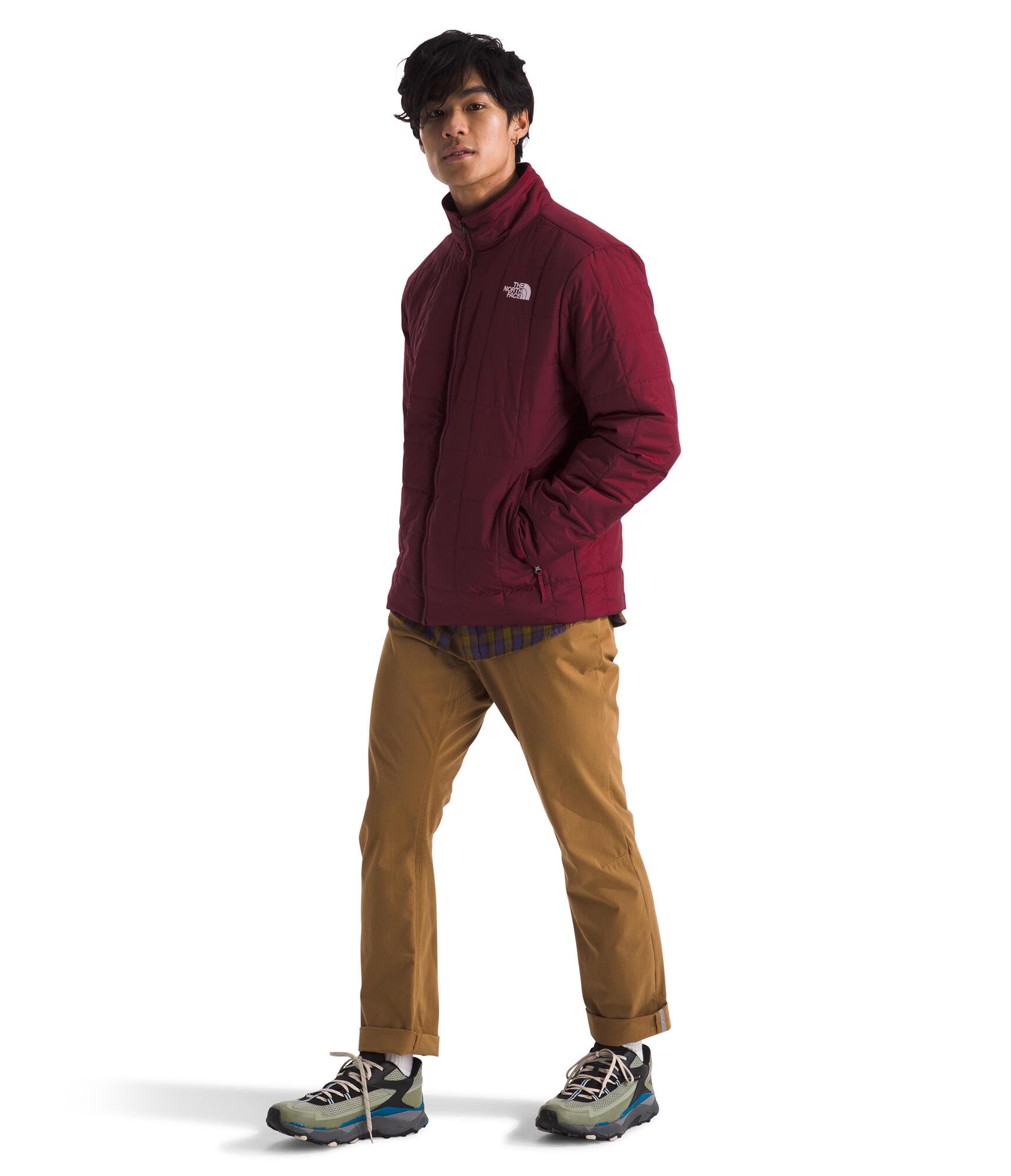 Foto 3 pulgar | Chaqueta The North Face Con Aislamiento Junction Beetroot Para Hombre - Venta Internacional.