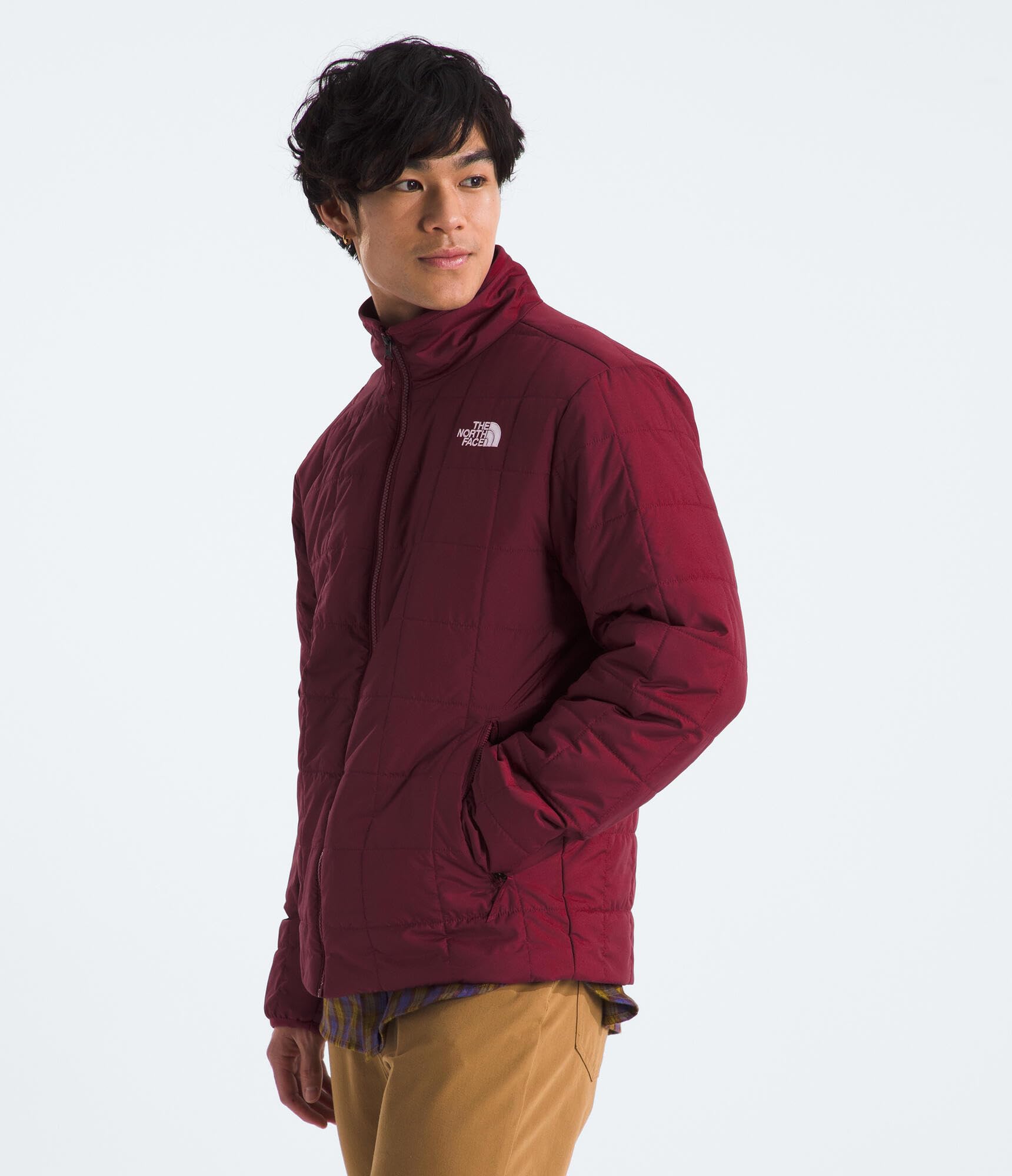 Foto 3 | Chaqueta The North Face Con Aislamiento Junction Beetroot Para Hombre - Venta Internacional.