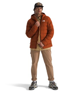 Foto 2 | Chaqueta The North Face Aconcagua Con Capucha Aislante Para Hombre, Color Cobre - Venta Internacional.