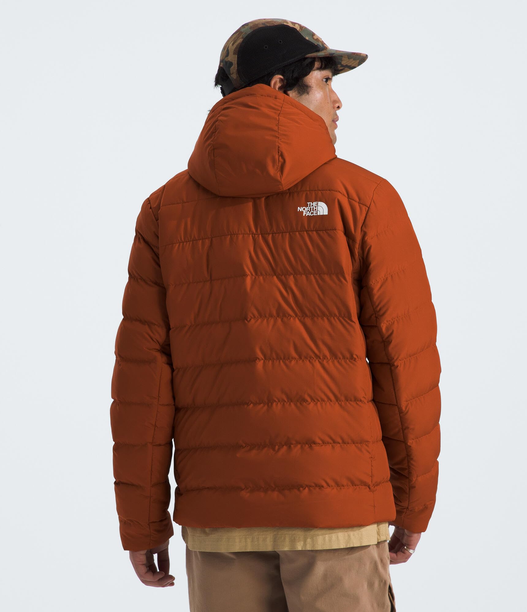 Foto 4 | Chaqueta The North Face Aconcagua Con Capucha Aislante Para Hombre, Color Cobre - Venta Internacional.