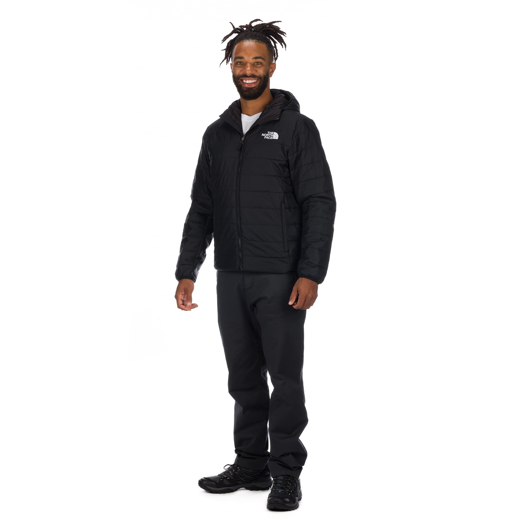 Foto 2 | Sudadera Con Capucha The North Face Flare Para Hombre Tnf Black - Xxl - Venta Internacional.