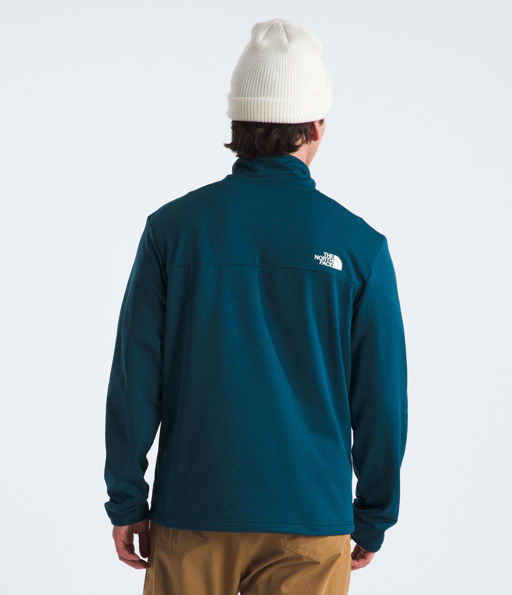 Foto 5 pulgar | Forro Polar Cedar Trail Grid De The North Face Para Hombre Con Cierre 1/4, Midnight Petrol, Xl - Venta Internacional.
