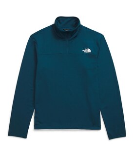 Foto 5 | Forro Polar Cedar Trail Grid De The North Face Para Hombre Con Cierre 1/4, Midnight Petrol, Xl - Venta Internacional.