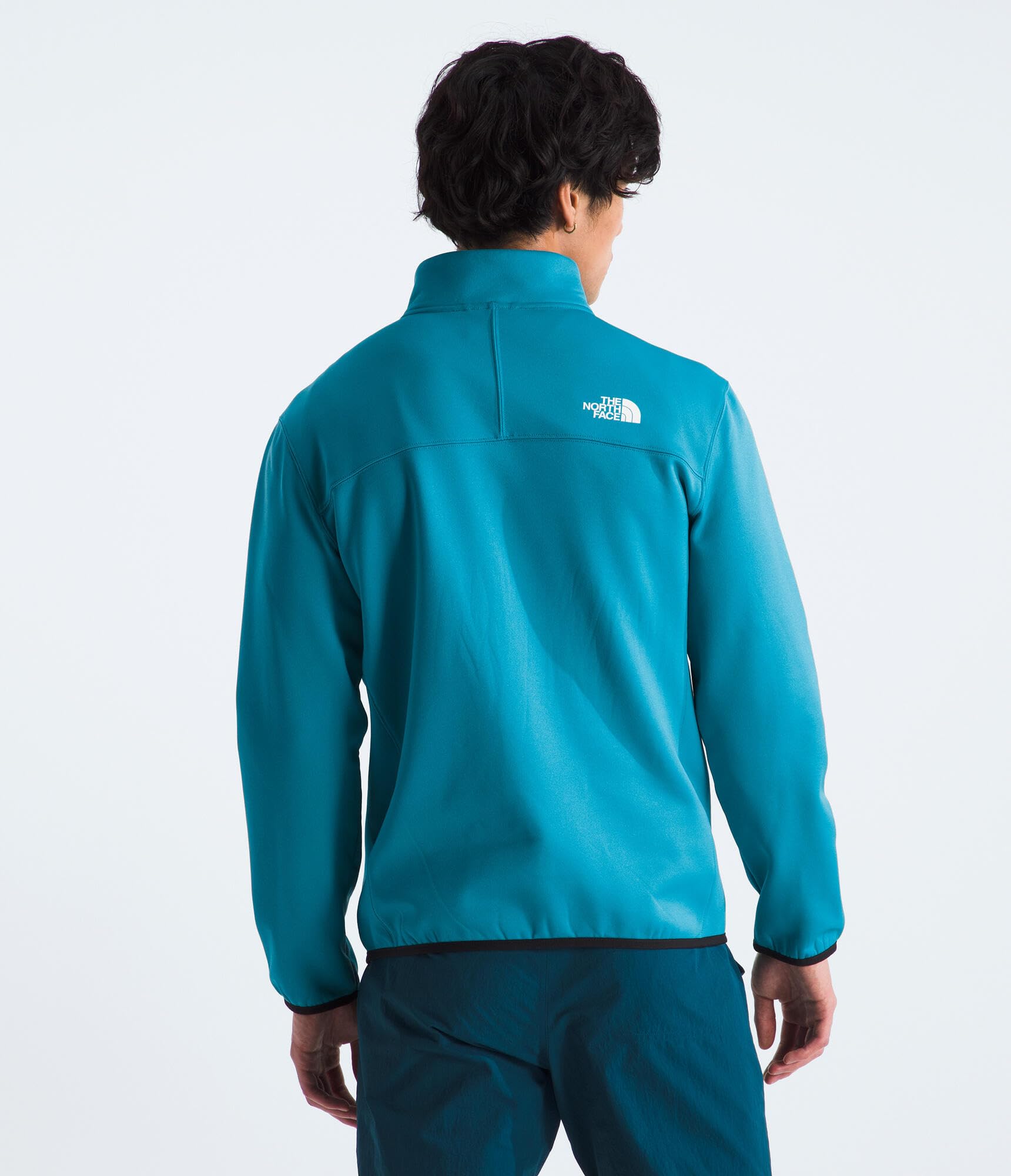 Foto 5 pulgar | Chaqueta The North Face Para Hombre Con Estampado De Cremallera Completa, Color Azul Alcalino - Venta Internacional.