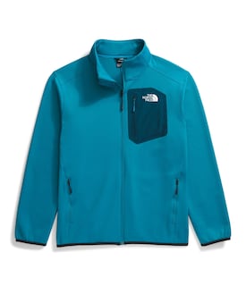 Foto 6 | Chaqueta The North Face Para Hombre Con Estampado De Cremallera Completa, Color Azul Alcalino - Venta Internacional.