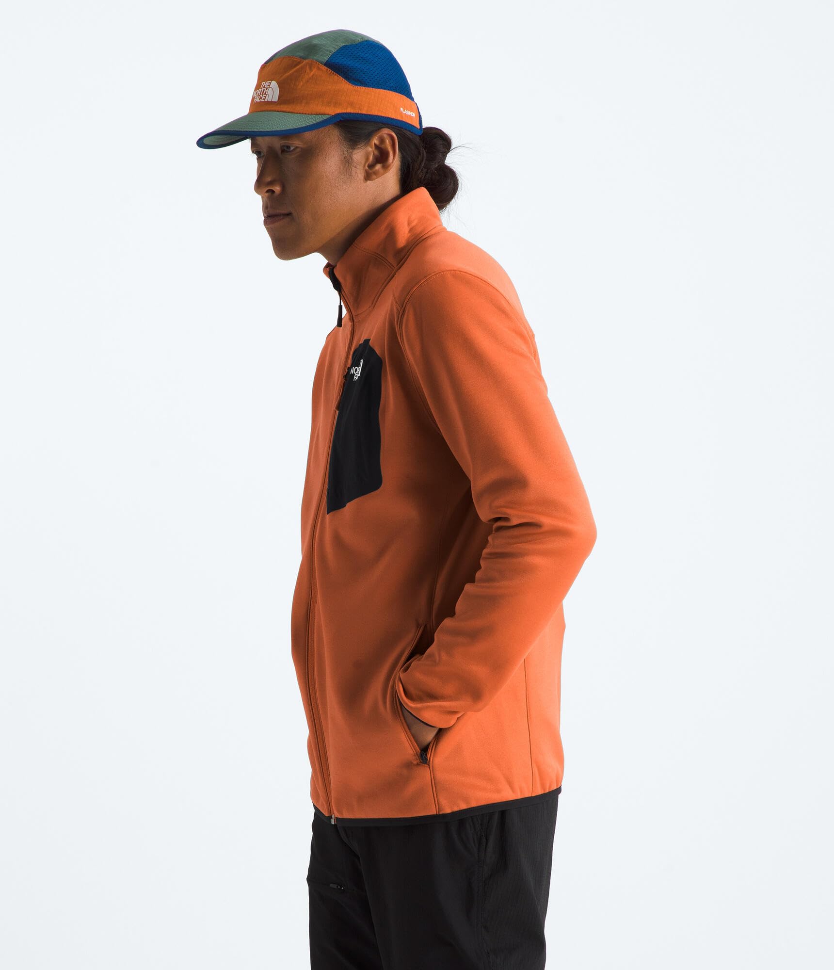 Foto 2 | Chaqueta The North Face Crest Con Cremallera Completa Para Hombre Iron Bronze - Venta Internacional.