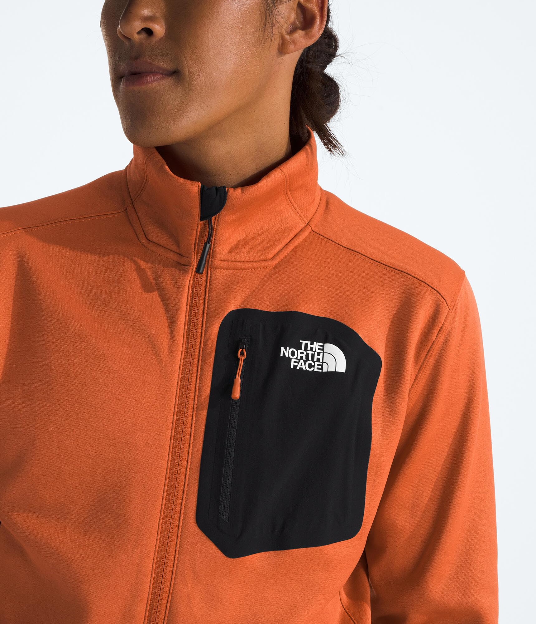 Foto 5 | Chaqueta The North Face Crest Con Cremallera Completa Para Hombre Iron Bronze - Venta Internacional.