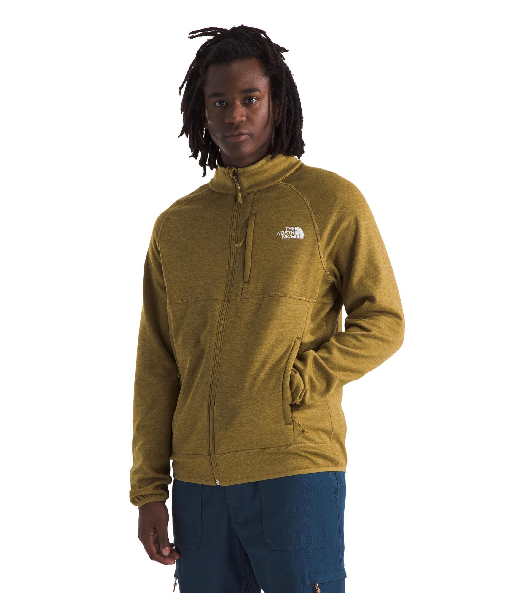 Foto 1 | Chaqueta The North Face Canyonlands Con Cremallera Completa Para Hombres - Verde - Venta Internacional.
