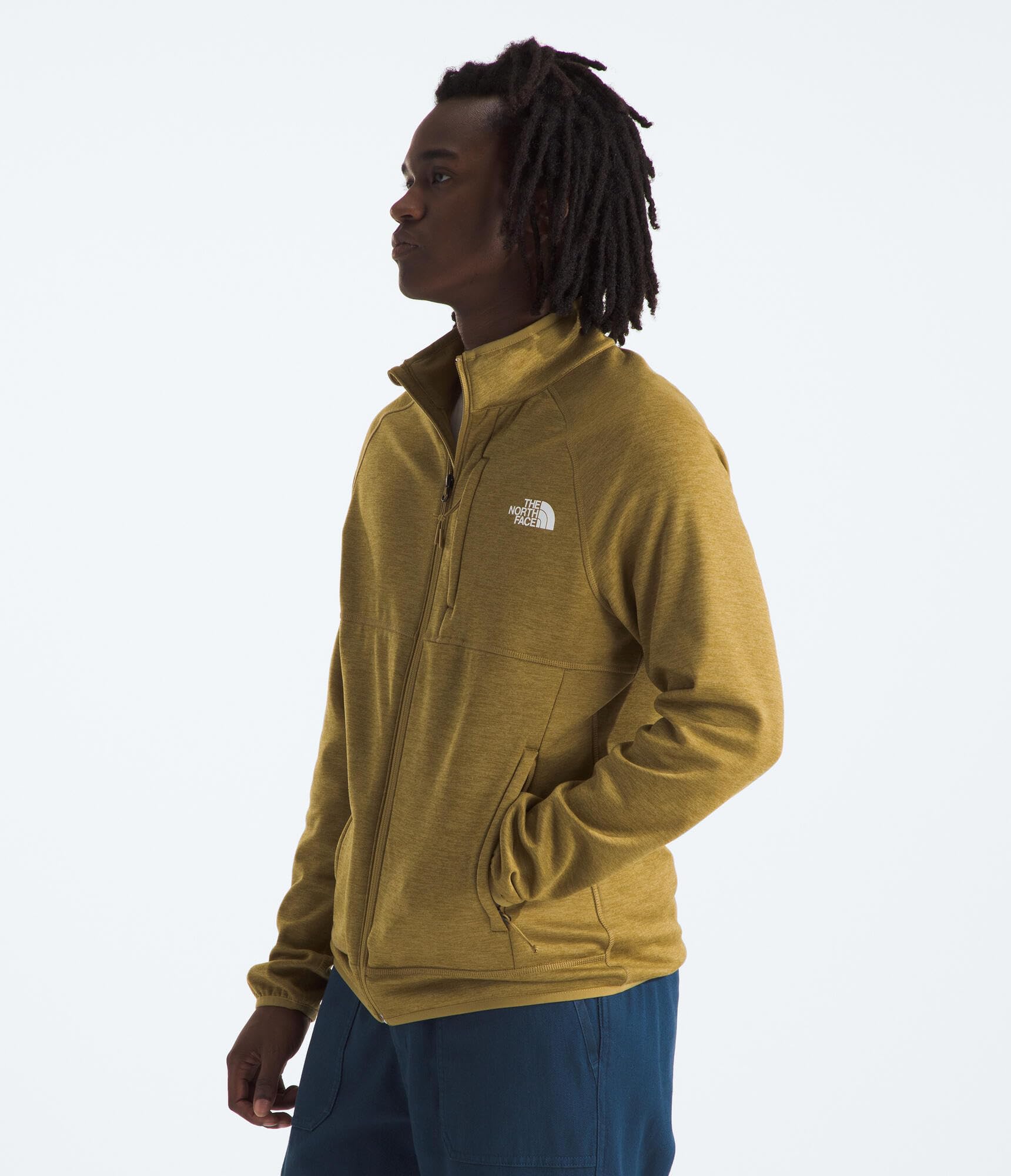 Foto 3 | Chaqueta The North Face Canyonlands Con Cremallera Completa Para Hombres - Verde - Venta Internacional.