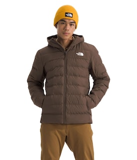 Foto 1 | Chaqueta The North Face Aconcagua Con Aislamiento Y Capucha Para Hombre, Color Marrón - Venta Internacional.