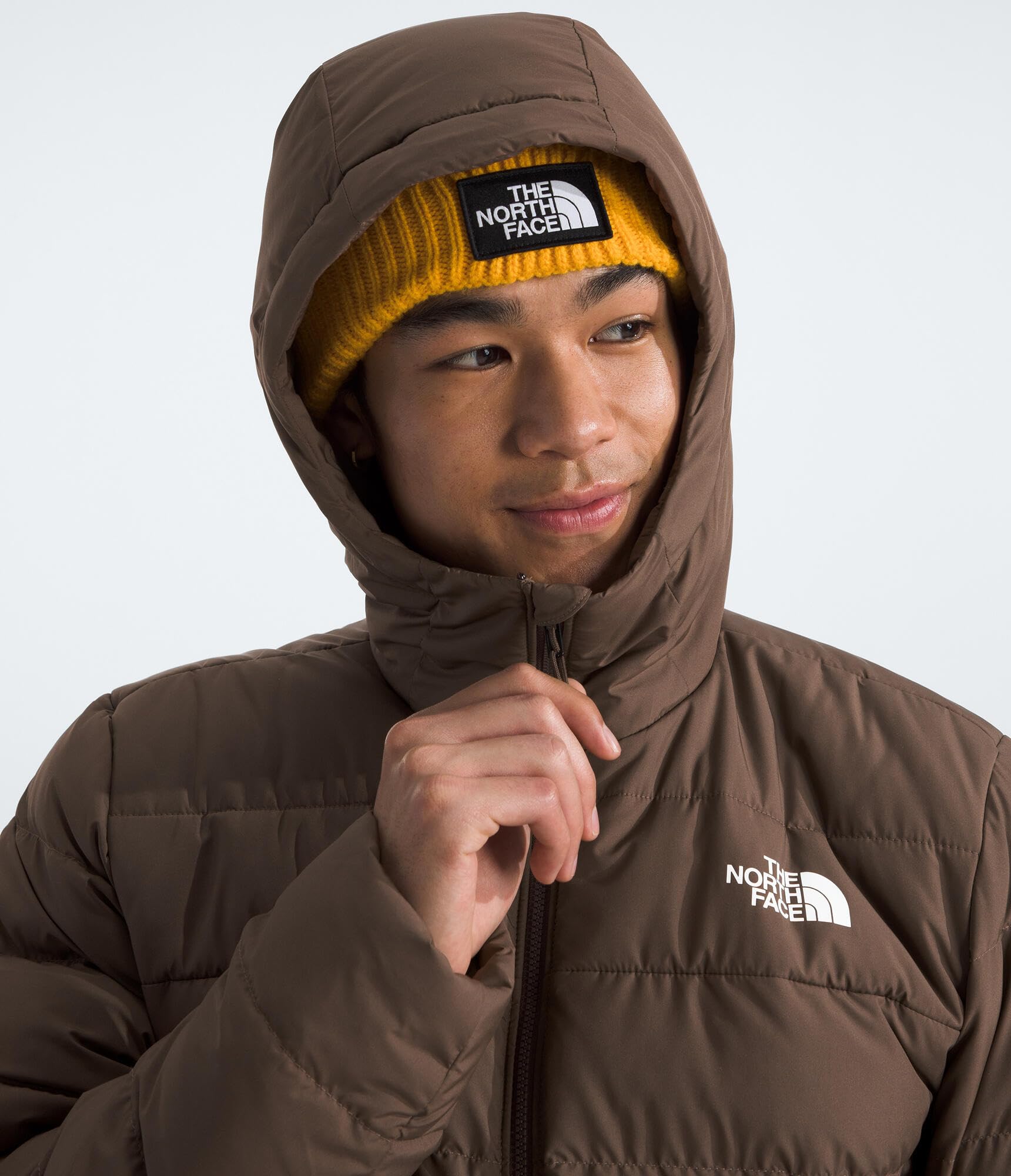 Foto 6 pulgar | Chaqueta The North Face Aconcagua Con Aislamiento Y Capucha Para Hombre, Color Marrón - Venta Internacional.