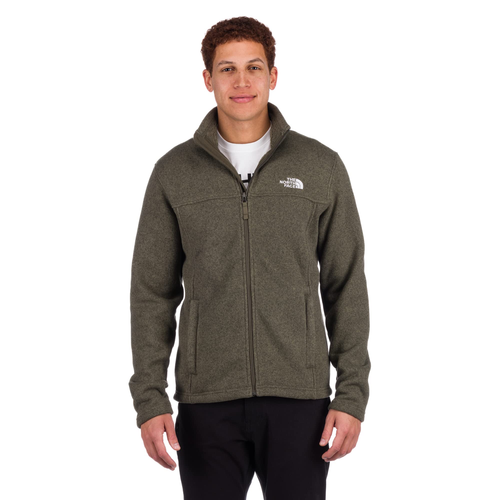 Foto 2 pulgar | Chaqueta Tsillan Con Cierre Completo Para Hombre De The North Face, Color Verde Pardo Jaspeado, Talla L - Venta In