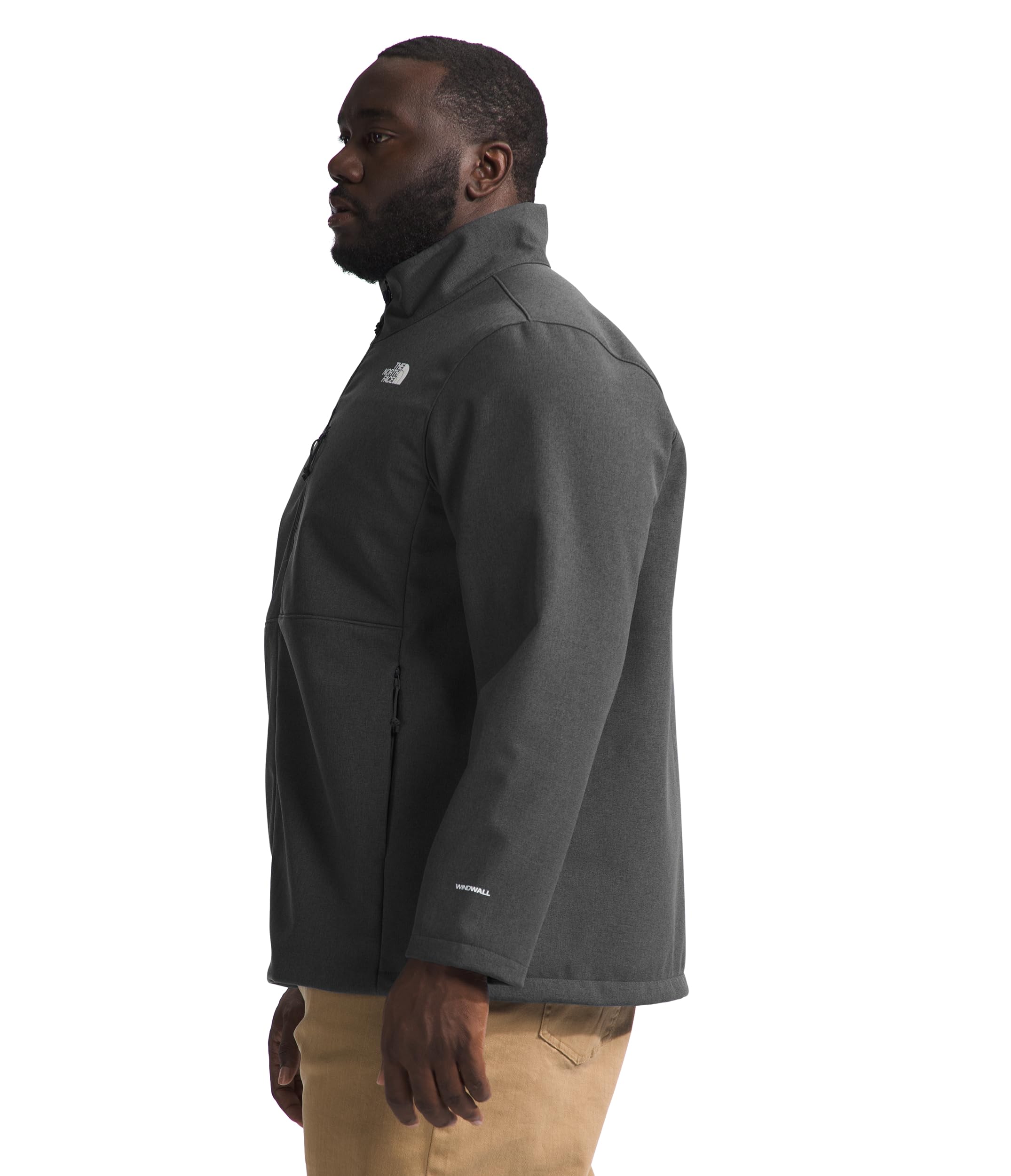Foto 3 pulgar | Chaqueta The North Face Apex Bionic 3 Windproof Xxl Para Hombre, Color Gris - Venta Internacional.