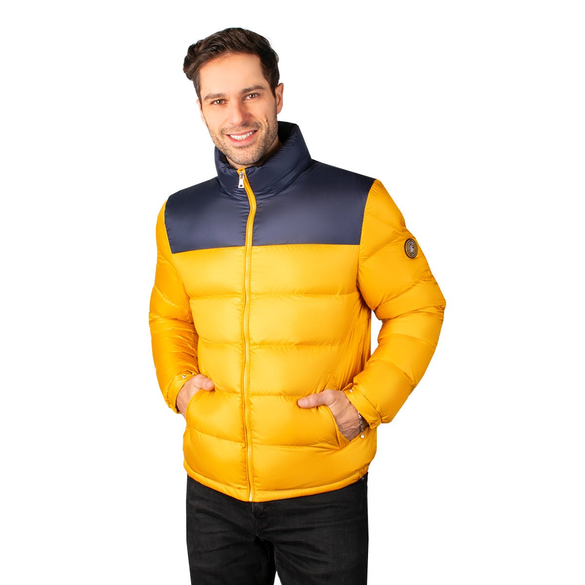 Chamarra Greenlander De Pluma Capitonada Para Hombre