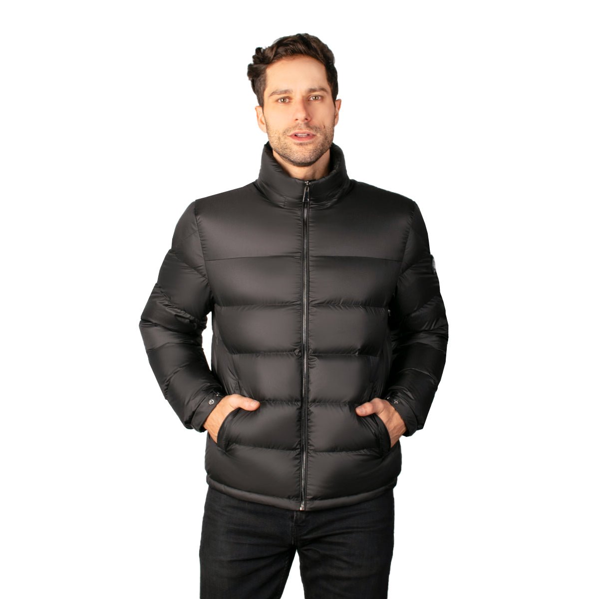 Chamarra Greenlander De Pluma Capitonada Para Hombre