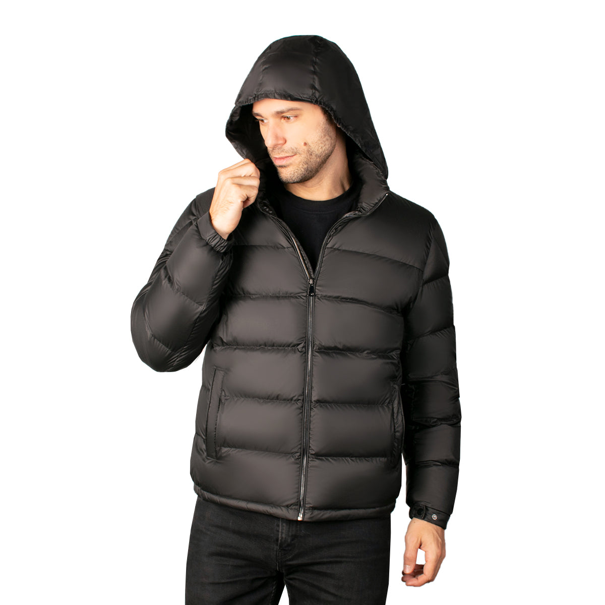 Foto 6 pulgar | Chamarra Greenlander De Pluma Capitonada Para Hombre